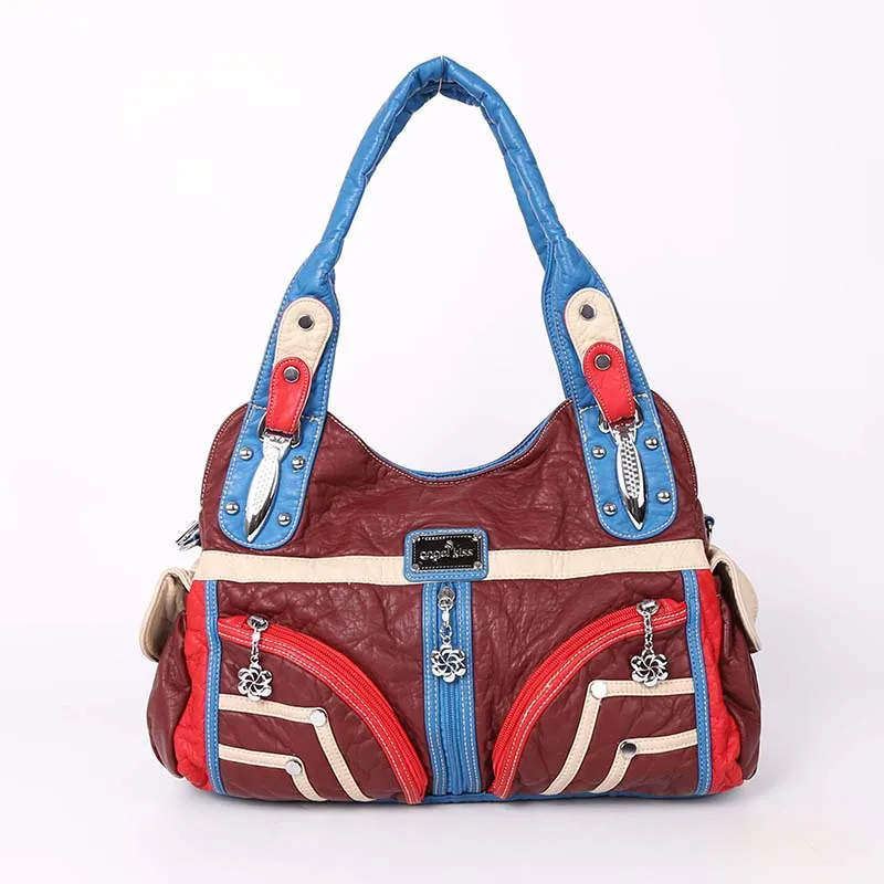 

CGMANA Bags For Women 2018 Soft Leather Vintage Tote Bag Luxury Handbags Women Bags Designer High Quality Bags Bolsa Feminina