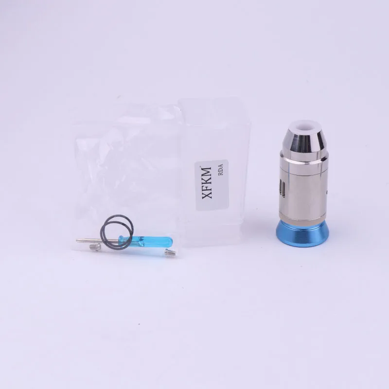 XFKM RDA A 22mm Diameter With 510 Drip Tip Stainless Steel Adjustable Airflow Control Vapor For 510 Elektronik Sigara Mod XFKM RDA A 22mm Diameter With 510 Drip Tip Stainless Steel Adjustable Airflow Control Vapor For 510 Elektronik Sigara Mod