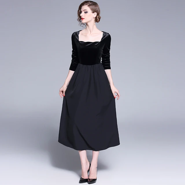 vetements velvet dress