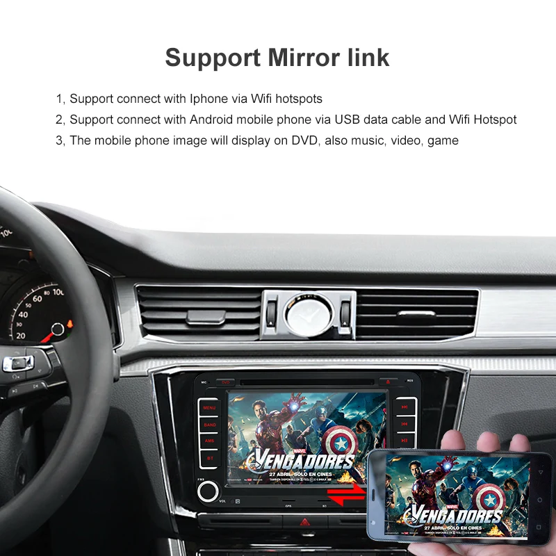 Junsun " gps Android радио плеер 2 din автомобильный DVD аудио стерео Мультимедиа для Volkswagen VW golf 5 6 1024*600 touran passat polo