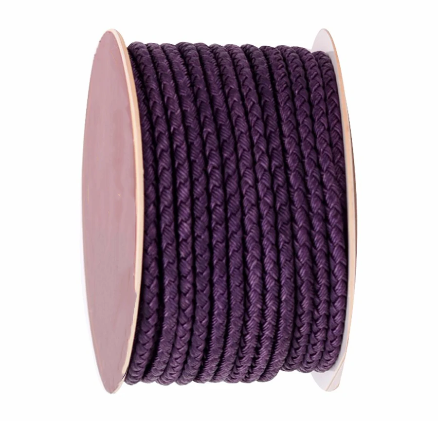 

18m/roll+4mm DK Purple Dragon Squama Braid Nylon Cord Thread+ DIY Jewelry Accessories Macrame Rope Bracelet Neckalce Wire String