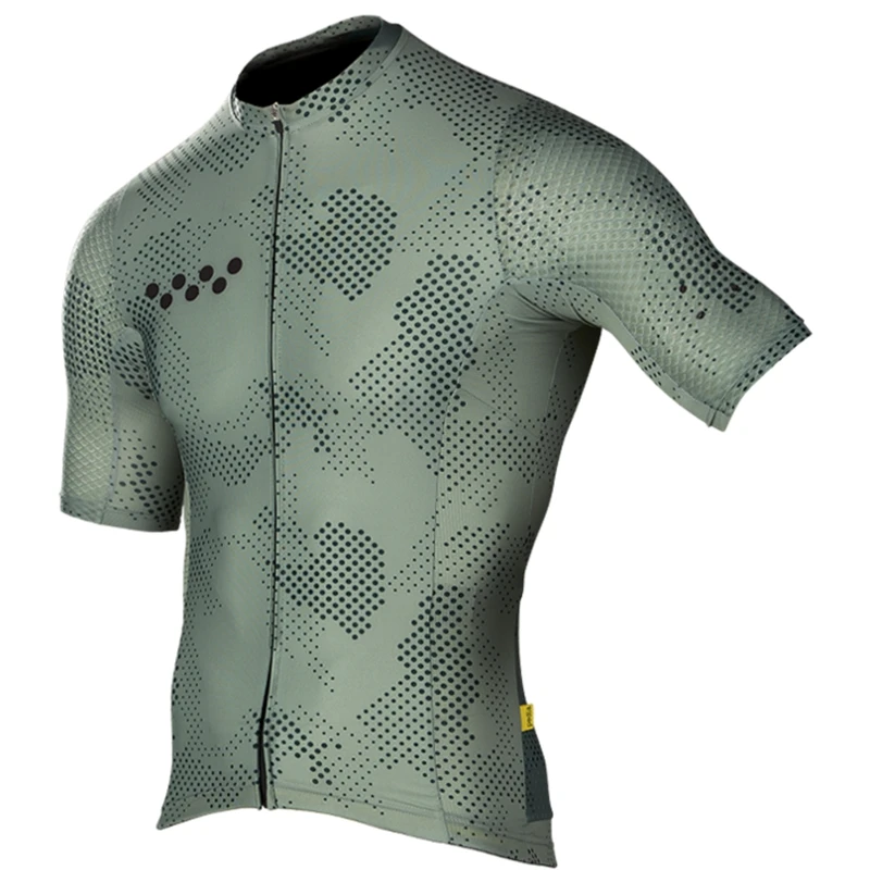 DotCAMO LunaFLY Jersey Atlantic Green Лето короткий рукав Велоспорт Джерси Pro Racing короткий рукав Джерси с Ткань для серфинга