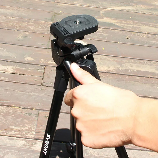 Portátil para Câmera 49 para Monocular com Bolsa Svbony Tripé Bola Cabeça Monopé Variável Carga Rolamento 10 kg Alumínio Slr 18 kg, alumínio, 49