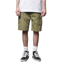 Летние модные камуфляжные шорты мужские камуфляж, Военный Стиль Шорты хлопковые короткие тренировочные штаны уличная свободная одежда в стиле хип-хоп