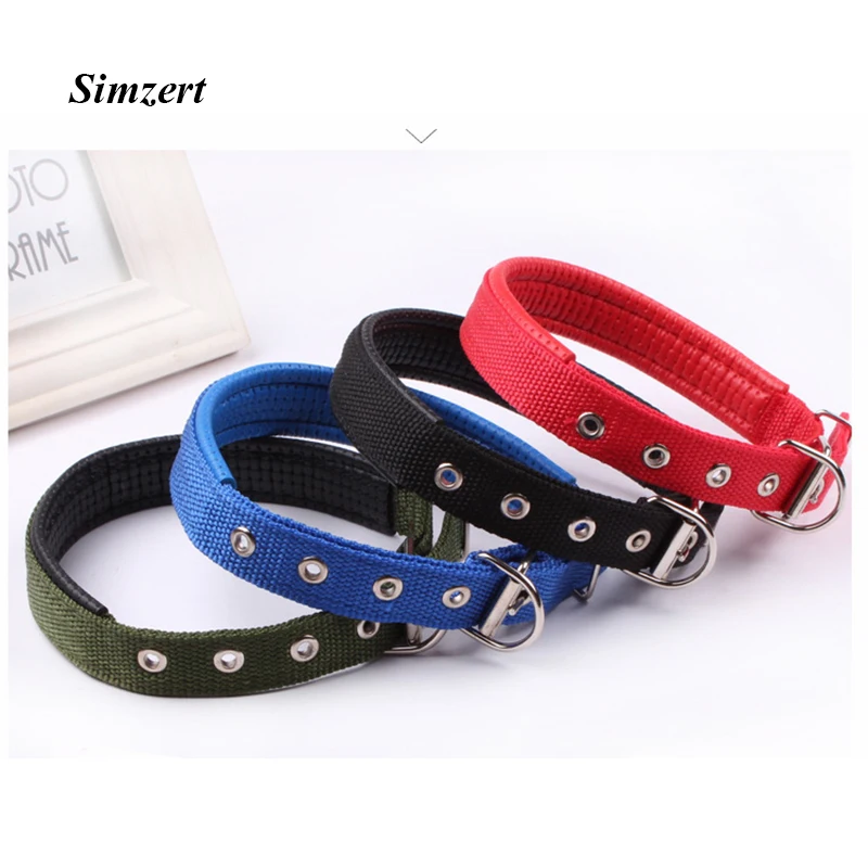 Best Simzert Dog Collar Dog Harness Dog Leash Soft Leather Lined Polypropylene Foam Pet Collar for All Types of Dogs German Shepherd