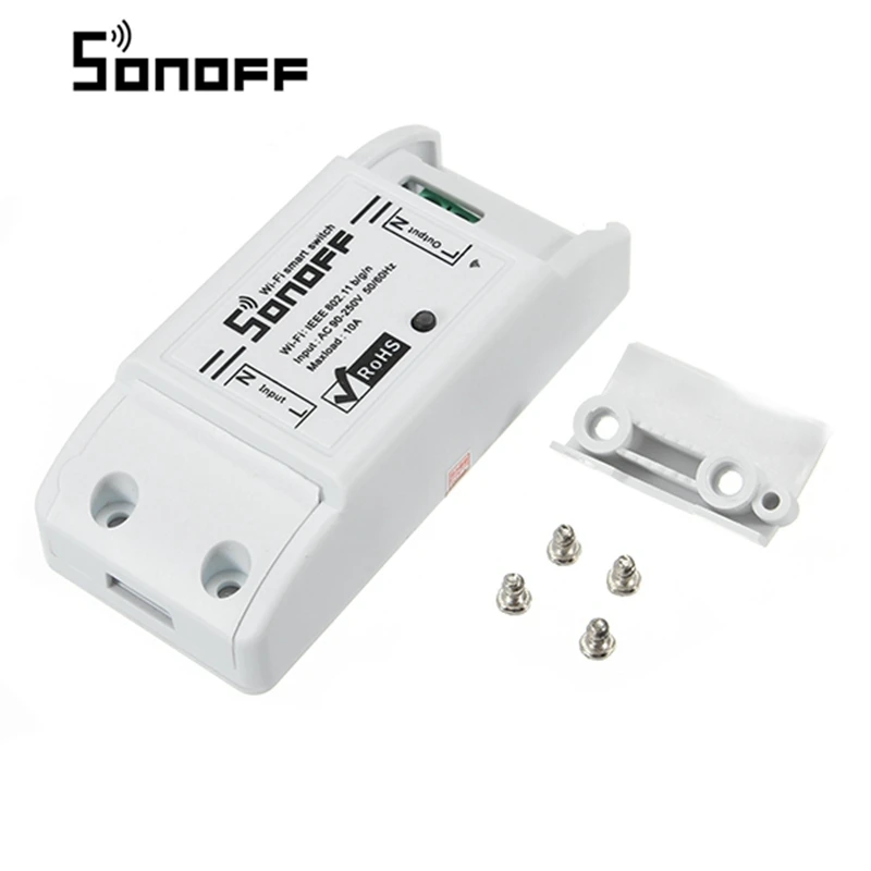 SONOFF таймер розетка пульт дистанционного управления переключатель модуль Wi-Fi беспроводной переключатель для умного дома с ABS оболочка мобильное приложение управление