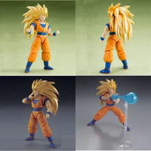 Гандам 1/8 модель Dragon Ball Z Sun Goku супер сайян 3 Freedom detery Armor Unchained мобильный костюм детские игрушки с держателем