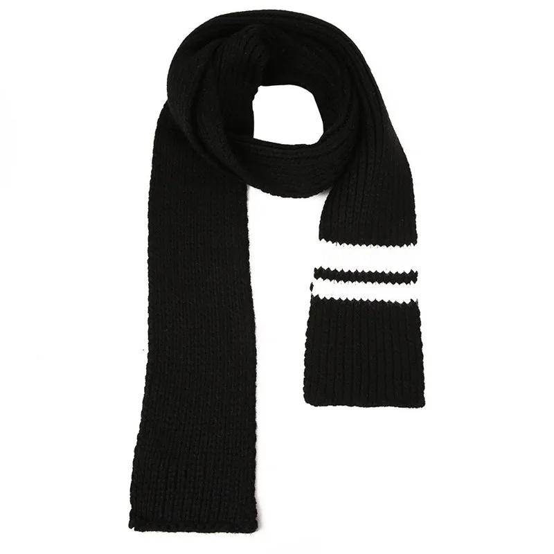 Bohemia Perforated Knitting Shawl Contrast Stripes Rectangle Scarf women's scarves handkerchief hijab scarf 40MA0114