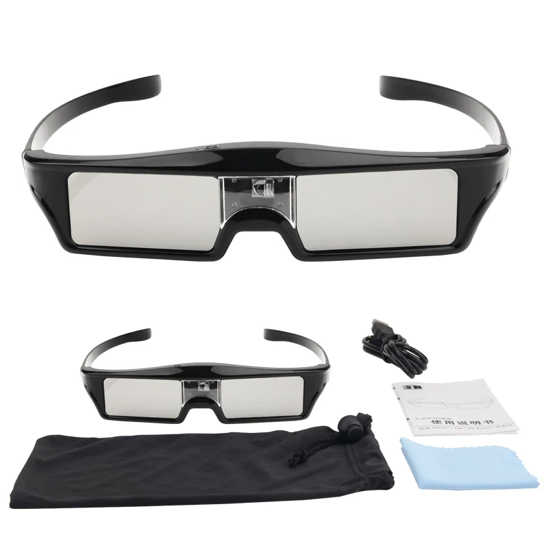 2016 New Arrive 2pcs/lots 3D TV Glasses Bluethooth 3D Active Shutter