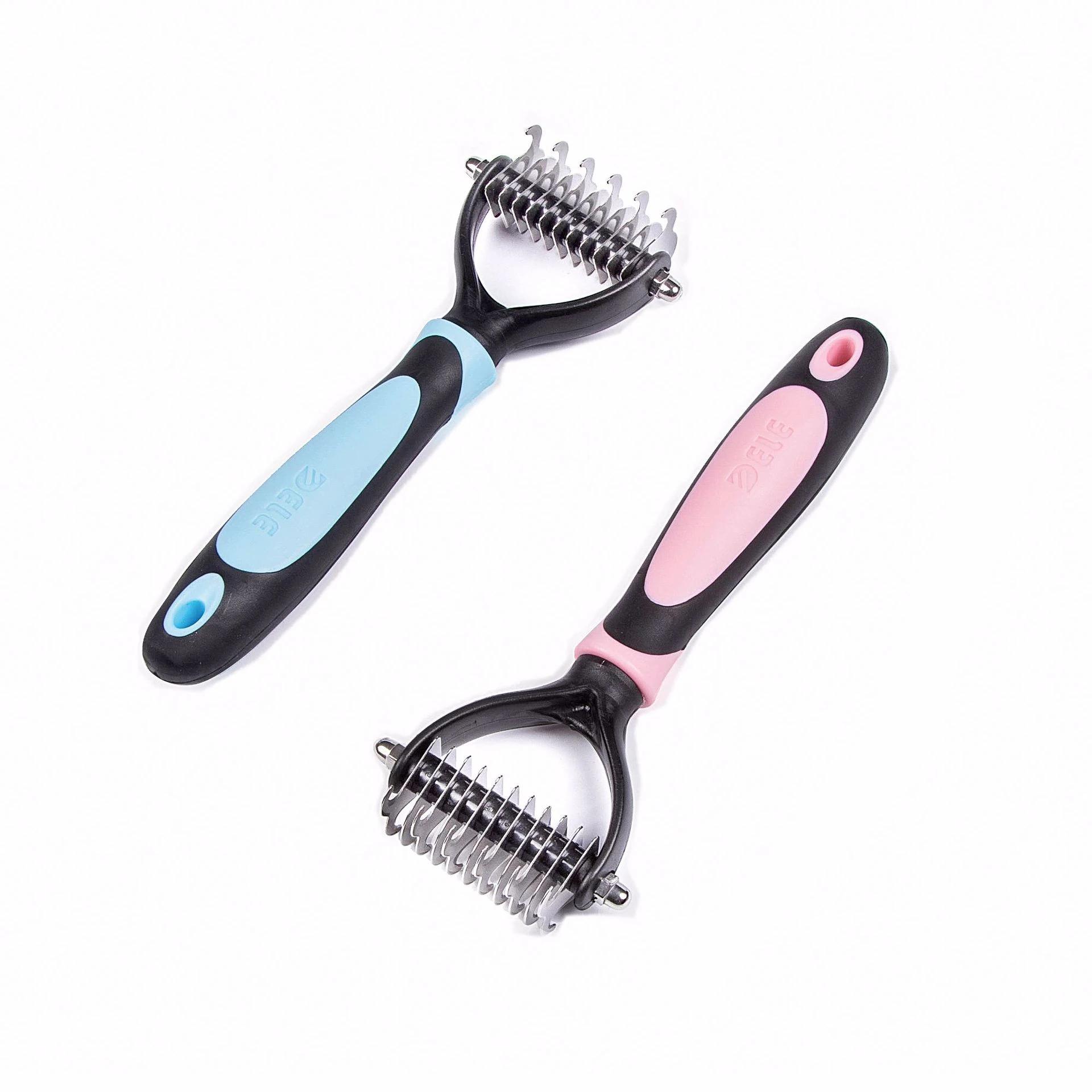 dog grooming comb with blade