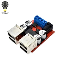 WAVGAT 8 V-35 V 5V 8A DC-DC зарядная плата для транспортного средства модуль разгерметизации питания 4 порта USB выход мобильное зарядное устройство