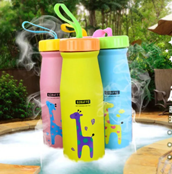Cute Cartoon Giraffe Stainless Steel Thermos Vacuum Cup Kids Water ... Cute Cartoon Giraffe Stainless Steel Thermos Vacuum Cup Kids Water ...