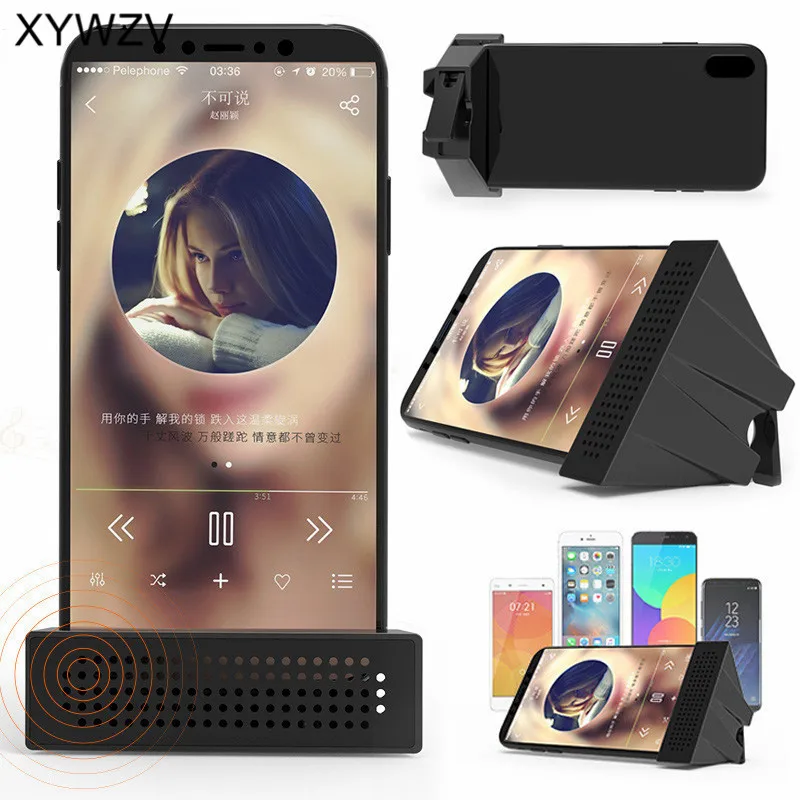 

Universal Portable Mobile Amplifier Holder Music Videos Smartphone Sound Amplifier Phone Party stand With Sound Amplificatio