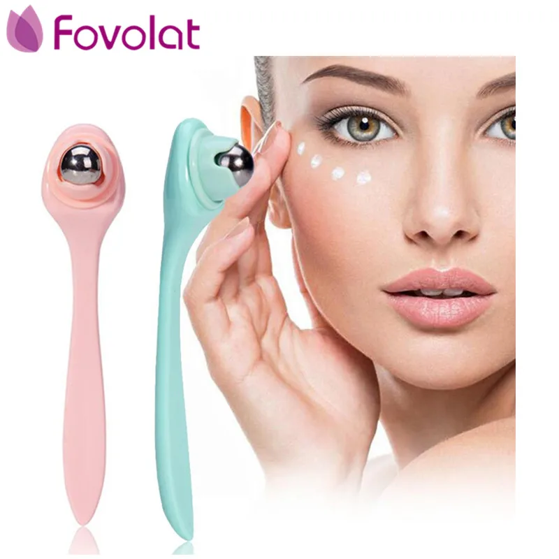 

1Pcs 360 Degrees Roller Eye Massager Beads Dark Circles Remover Face Lift Massage Tools Anti-Wrinkles Beauty Instrument Random