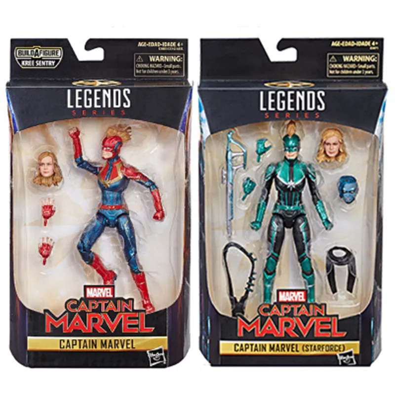 

Avengers Endgame Legends Series Captain Marvel PVC Action Figure Collectible Model Dolls Toy