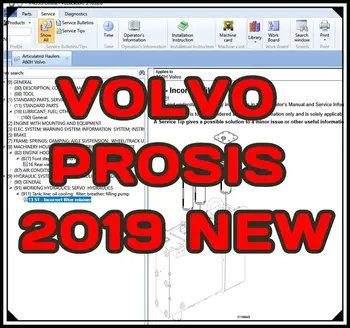 

for Volvo Construction Equipment PROSIS 2019 (Parts+Repair) Unlimited on many computers