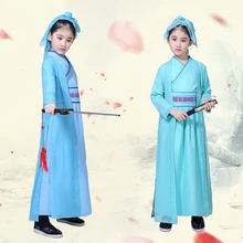 Kids Guzheng Perform Costumes Chinese Traditional National Scholar Costumes Girls Ancient Costume Tang Dynasty Hanfu Outfit Kids Guzheng Perform Costumes Chinese Traditional National Scholar Costumes Girls Ancient Costume Tang Dynasty Hanfu Outfit