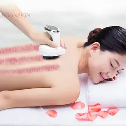 Electric Body Scraping Instrument Home Meridian Dredge Equipment Lymphatic Drainage Massager Five Elements Brush Suction