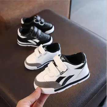 

Spring New Children White Shoes Fashion Kids Soft Bottom Sport Running Sneakers Baby Autumn Breathable Toddler Shoes