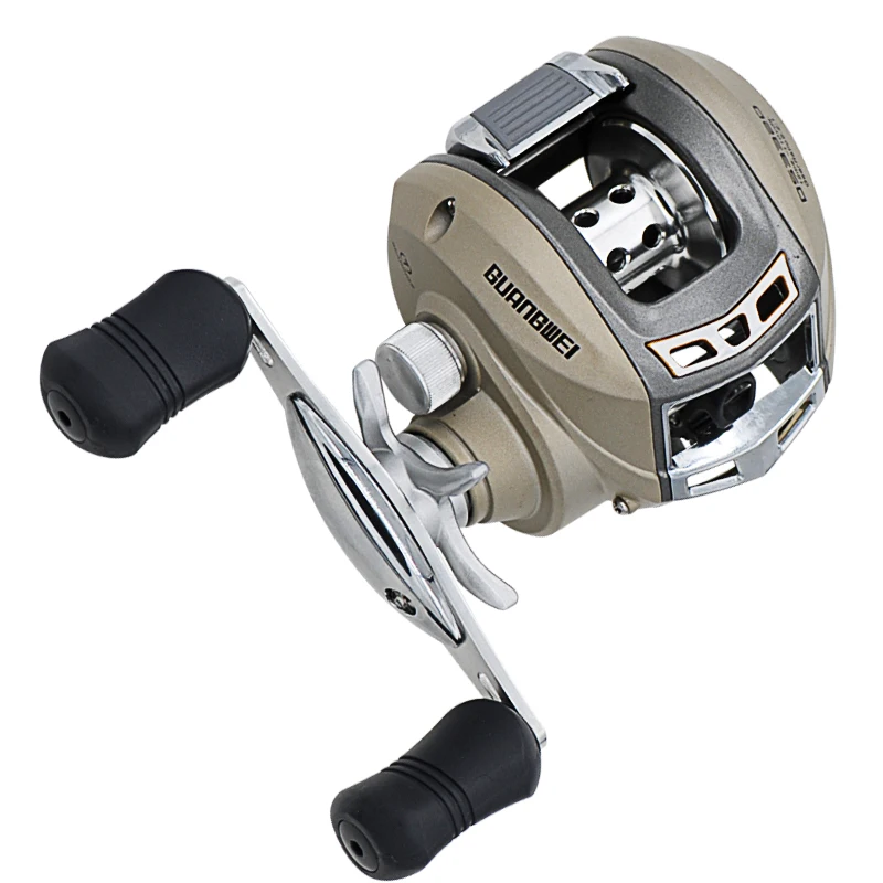 Baitcasting Reel Fishing 220 g / 7BB / 6.2 : 1 droite / gauche main Molinete Peche Carretes Pesca Carretilha Molinete ronde Baitcast bobine