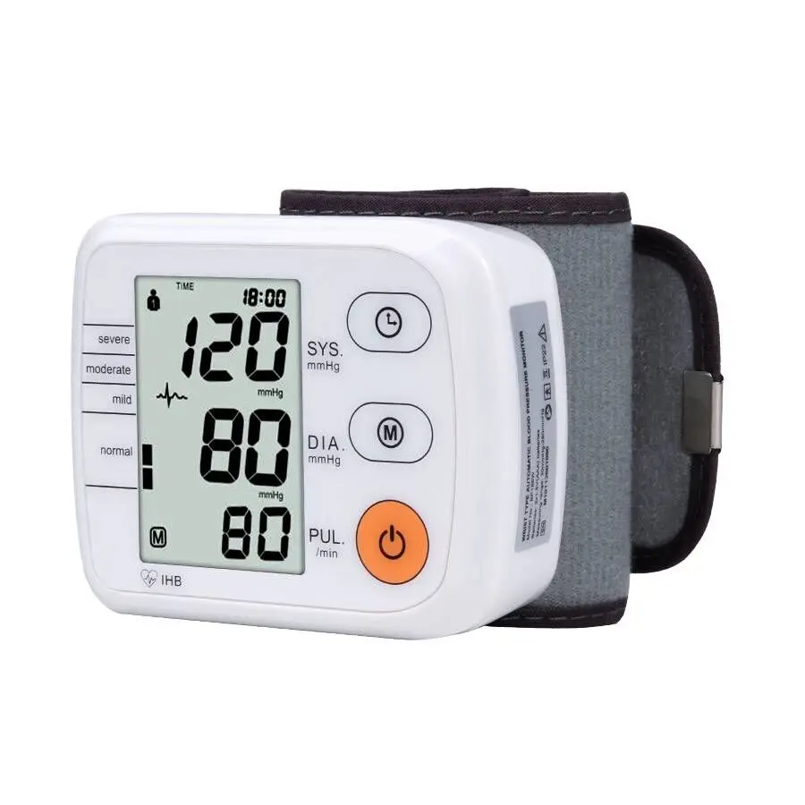 Avtomatski merilnik krvnega tlaka za zapestni merilnik za merjenje krvnega tlaka in pulza