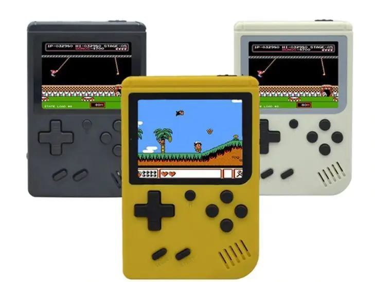 

RS-6 A Retro Portable Mini Handheld Game Console 8-Bit 3.0 Inch Color LCD Kids Color Game Player Built-in 168 games