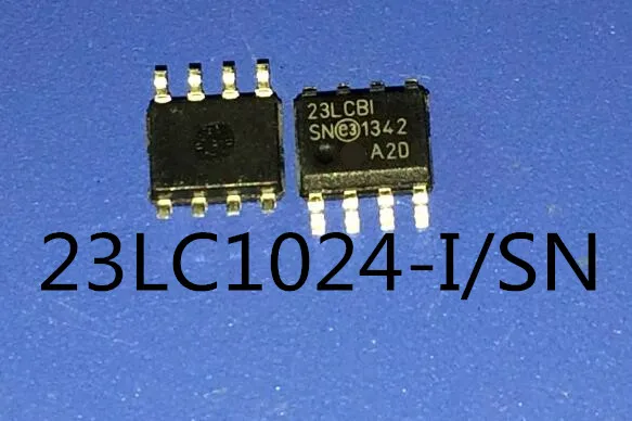 

10pcs/lot 23LC1024-I/SN 23LCBI SOP8 23LC1024-I/ST 3LCBI MSOP8