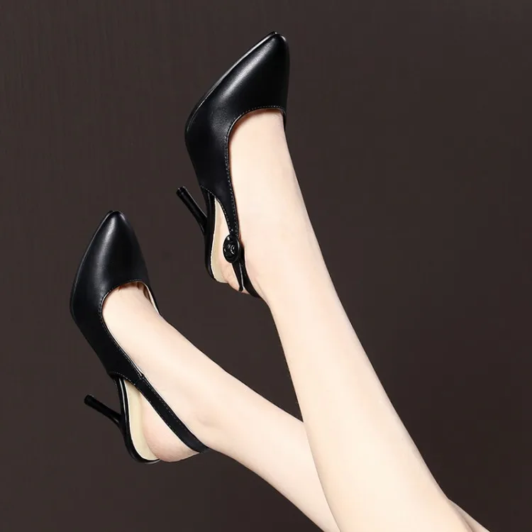 

Big Size 11 12 13 14 High heels sandals women shoes woman summer ladies Tip-up slim-heeled high-heeled buckled women's shoes