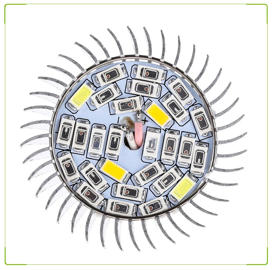 Полный спектр светодиодный свет для выращивания E27 85-265 в 10 Вт 15 Вт 25 Вт 45 Вт светодиодные лампы для растений лампы для гидропоники овощей и цветущих растений