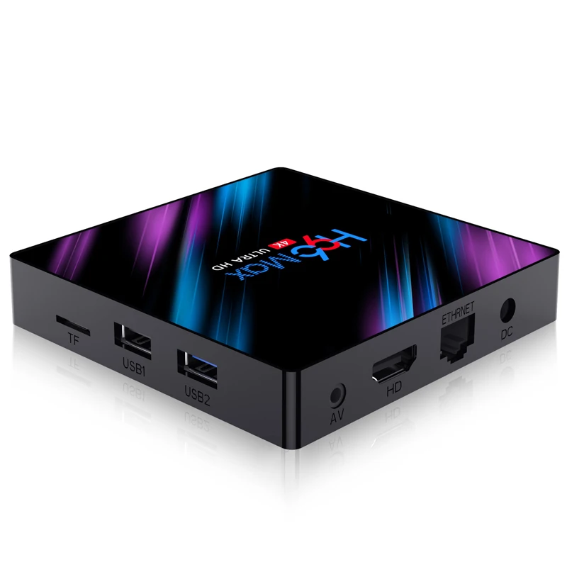 H96 MAX Smart Tv Box Android 9.0 Set Top Box 4K Mi ni Tv Box 4gb 32gb 64gb Quad Core media player Support IPTV PK X96 MINI HK1 M