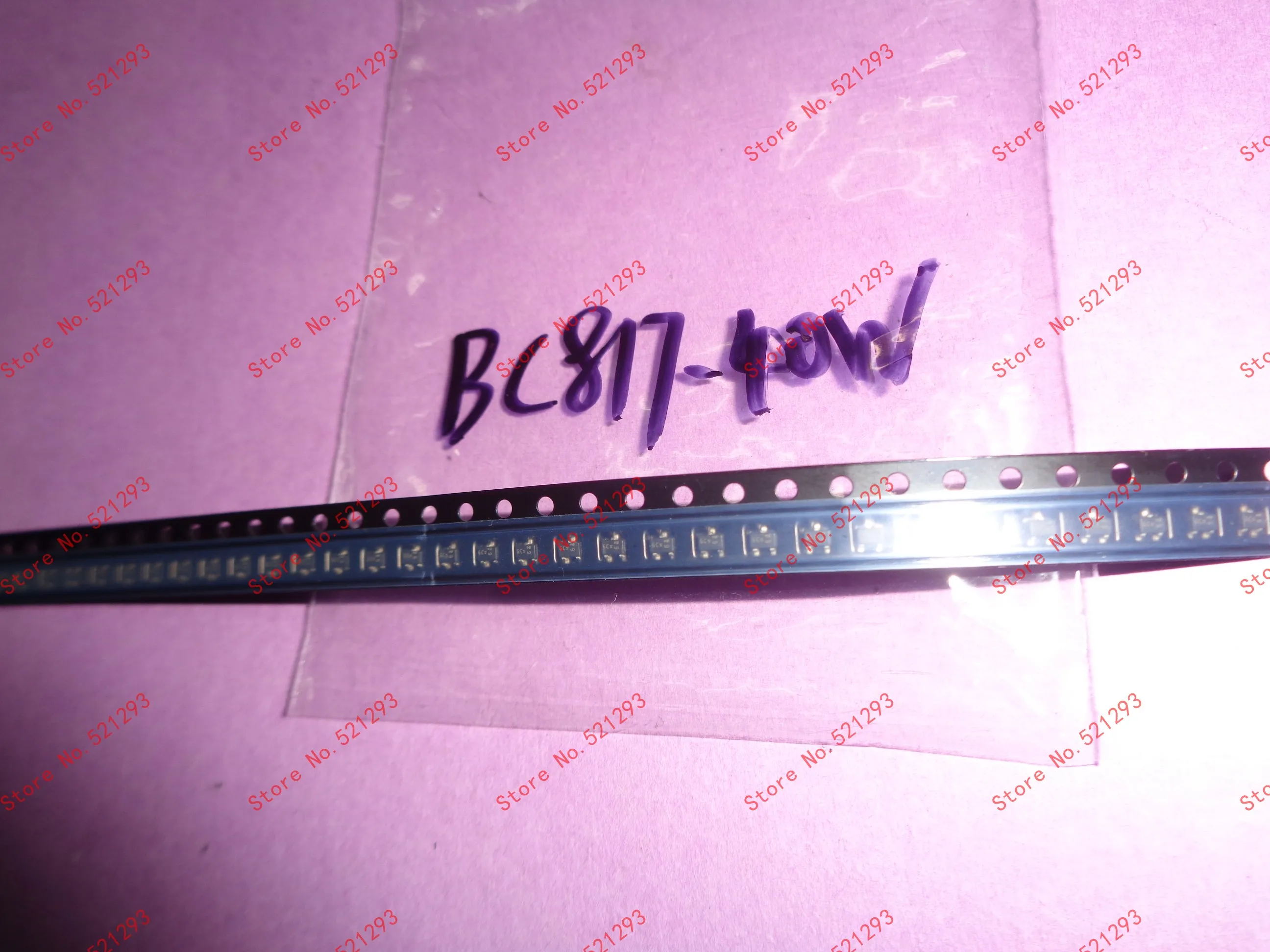 

Bc817-40w-135 TRANSISTOR npn, 500mA 45 V SOT323 BC817-40W 817 BC817 50PCS/LOT