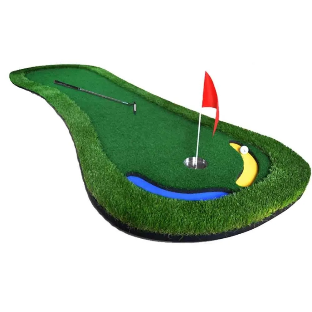 CRESTGOLF коврики для гольфа * 9,84 футов 2,95 положить зеленый тренер искусственная трава Гольф Практика Крытый/Открытый учебные пособия