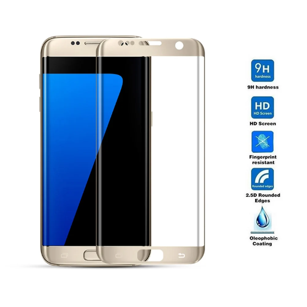 Ultra Thin 9H 0 33mm Metal 3D Curved Tempered Glass Full Body Coverage