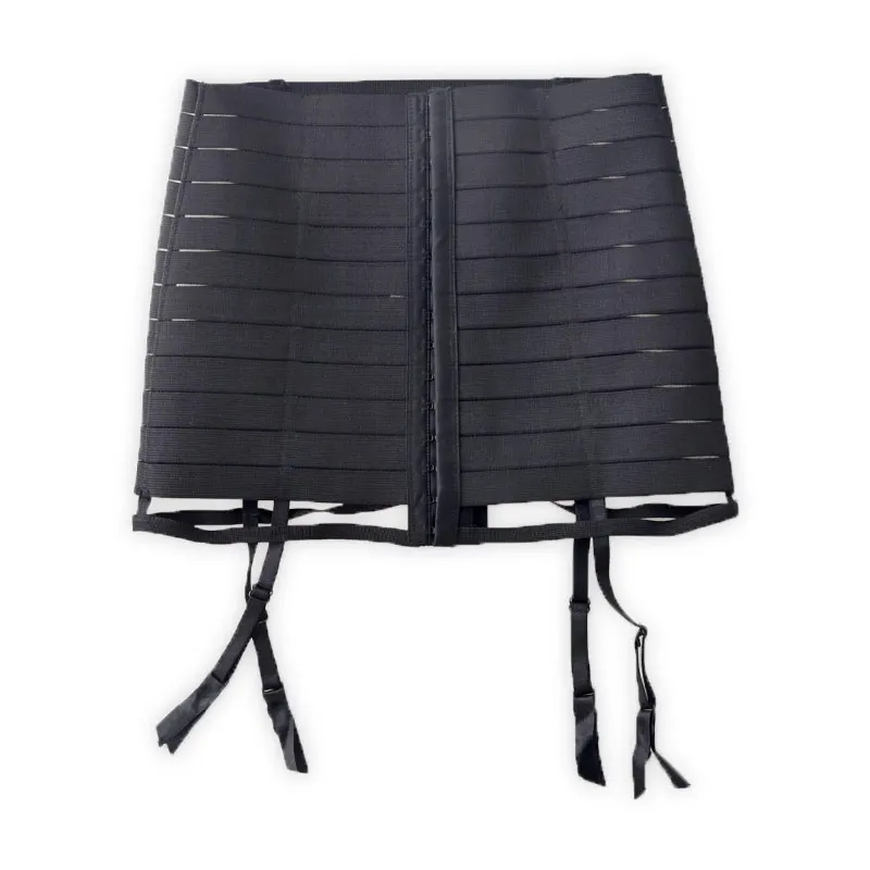 High Waist Garters Women Sexy Garter Belt For Stocking Solid Black Suspenders for Stockings Elasticity Jartiyer Sexy Lingerie