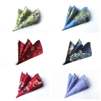 

2020 High Quality Polyester Paisley Business Dress Pocket Towel Fashion Explosion Models Unique Design Men's Handkerchief Square