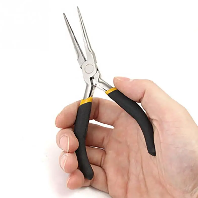 

High-end Mini Needle Long Nose Pliers Side Diagonal Cutting Fix Making Hand Tool High quality