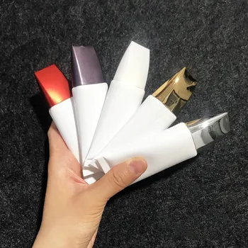 

30G X 50 Empty White BB Cream Tube For Cosmetics Packaging 30ml Lotion CC Cream Plastic Bottles Skin Care Cream Containers Tube
