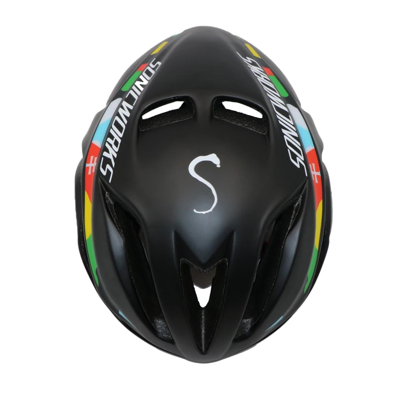 SONICWORKS Cycling Helmet Cover Men Women Bicycle MTB Helmet Cascos Ciclismo Capaceta Bicicleta Casque Velo Road Bike SW0001 (2)
