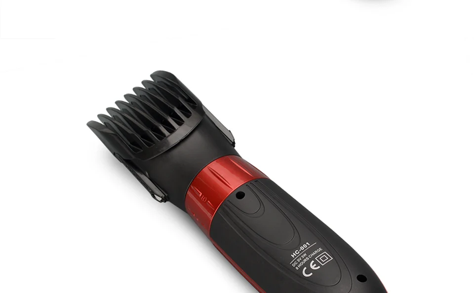 Профессиональный электрический триммер для волос, регулируемая длина для стрижки волос, перезаряжаемая машинка для стрижки волос, триммер для стрижки, водонепроницаемый