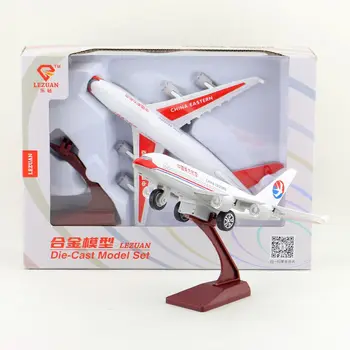 

Diecast Toy Plane Model/A380 AirBus Travel Airplane/Pull Back/Sound & Light/Educational Collection/Gift For Children
