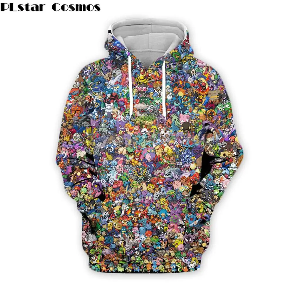 Harajuku Fashion Men hoodies 90s Video Games Cartoon collage 3d Print Unisex Hoodie streetwear Casual Hooded Sweatshirt Harajuku Fashion Men hoodies 90s Video Games Cartoon collage 3d Print Unisex Hoodie streetwear Casual Hooded Sweatshirt