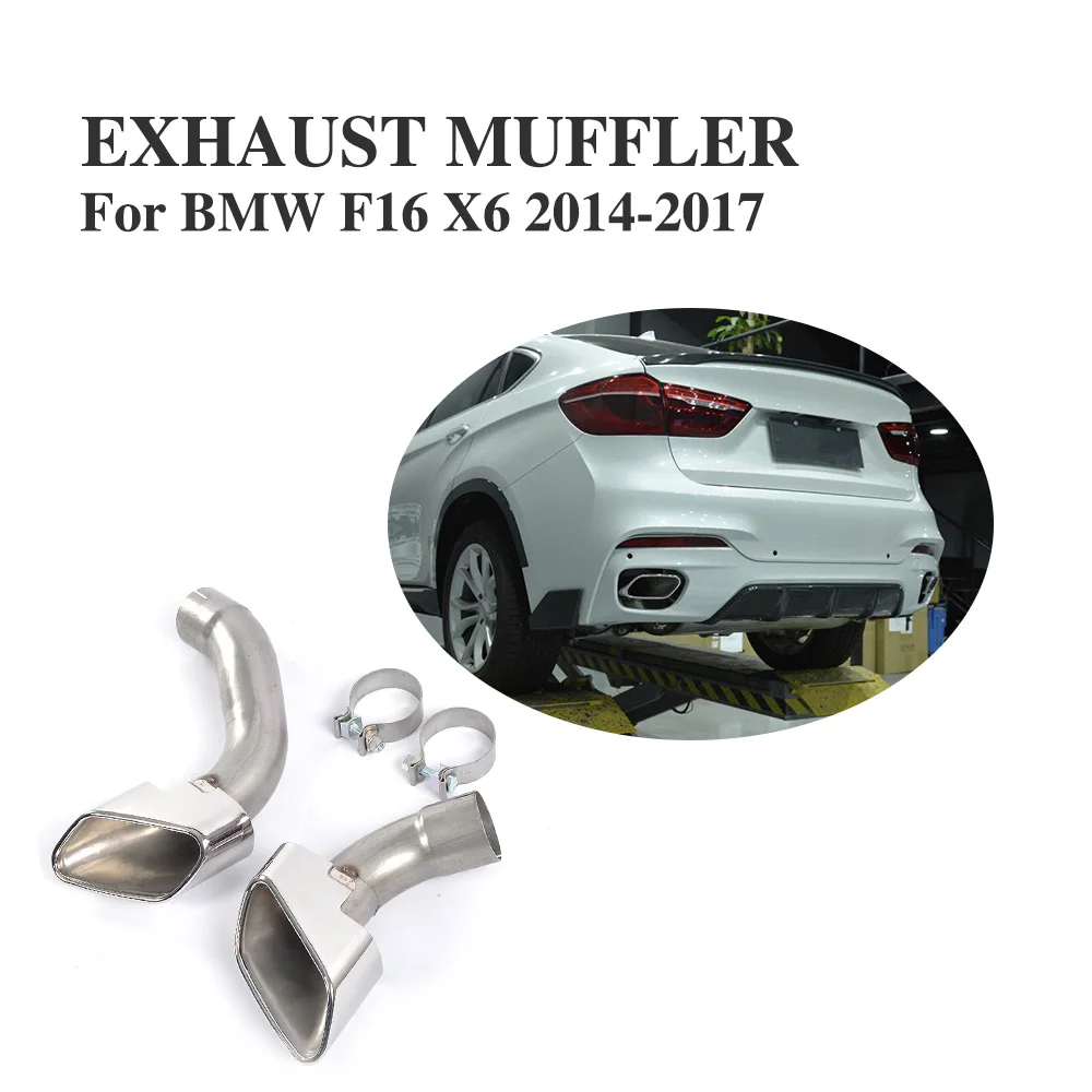 Buy Stainless steel Car Exhaust Tips Muffler End Pipes