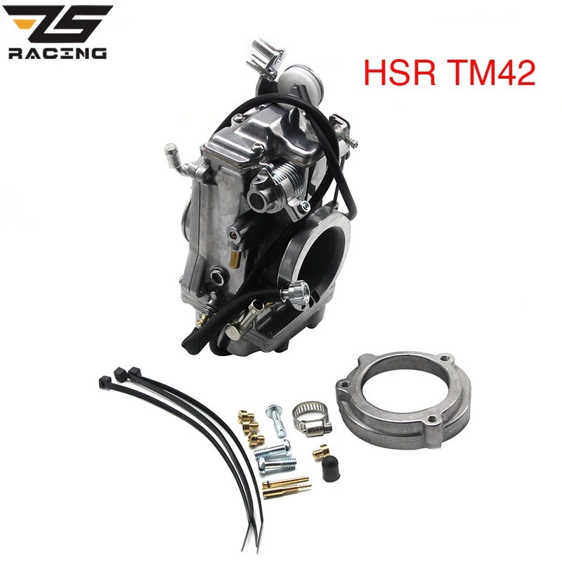 Карбюратор ZS гоночный для Mikuni сменный карбюратор HSR TM42 42 мм Харлей FLHR FLHFB FLHRCI FLHS