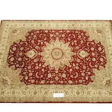 Тканые шерстяные ковры домашний декор Прямоугольный Коврик персидский стиль шерстяной коврик вязаные ковры