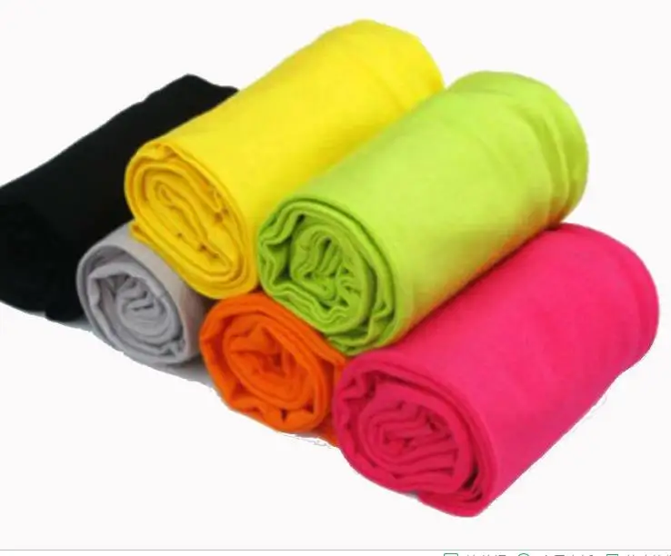 

Spring Summer Korean Child Girl Candy Color Elastic Pure Underpants Girls Pants