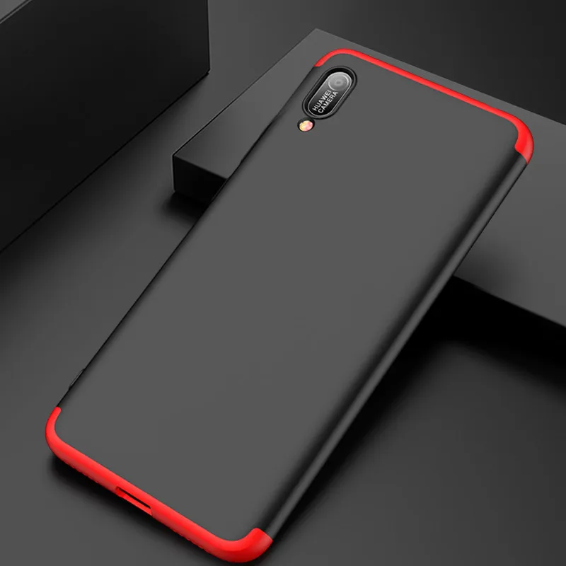 Чехол для huawei Y6 Prime 2019 3в1 полная защита Матовые чехлы Coque Pro Y6Prime |