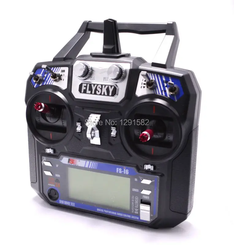 Flysky FS-i6 FS I6 2.4G 6ch RC Transmitter Controller w/ FS-iA6 IA6B FS-IA10B R6B Receiver For RC Helicopter Plane Quadcopter