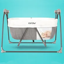 Высококачественная складная детская кроватка, детская кроватка, москитная сетка, электрическая детская качалка, детская корзина для сна с Bluetooth, детская колыбель