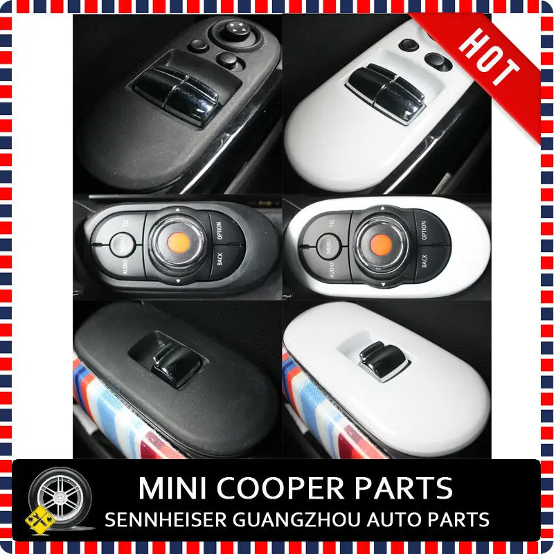 White Color Driver Frame Cover For F56