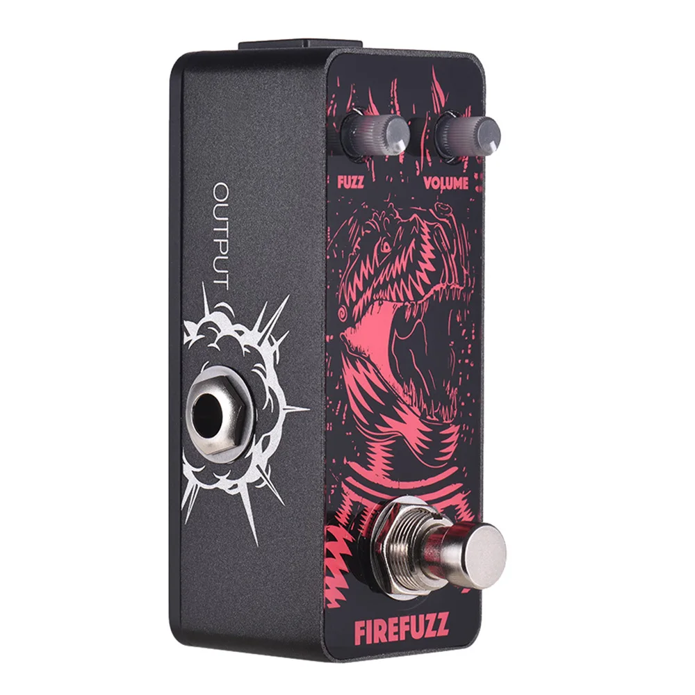 FLGT-SWIFF AP04 FIREFUZZ Guitar Effect Pedal Analog Fuzz Guitar Pedal True Bypass Metal Shell Guitar Parts & Accessories